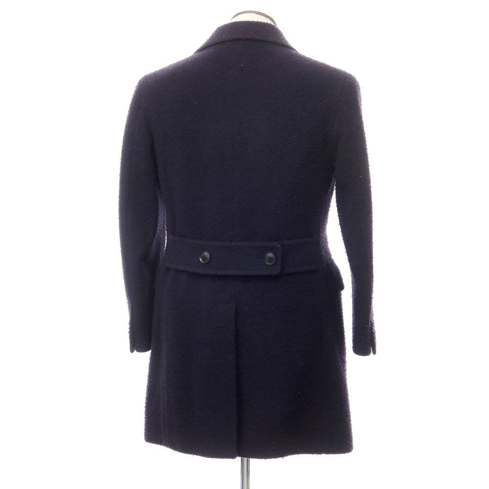 [Used] TAGLIATORE wool nylon polo coat, navy [size 48] [NVY] [A/W] [Condition rank B] ​​[Men&