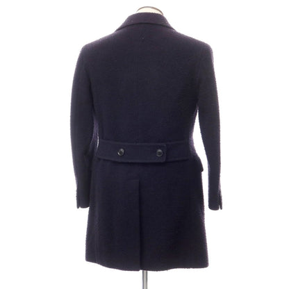 [Used] TAGLIATORE wool nylon polo coat, navy [size 48] [NVY] [A/W] [Condition rank B] ​​[Men&