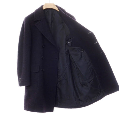 [Used] TAGLIATORE wool nylon polo coat, navy [size 48] [NVY] [A/W] [Condition rank B] ​​[Men&