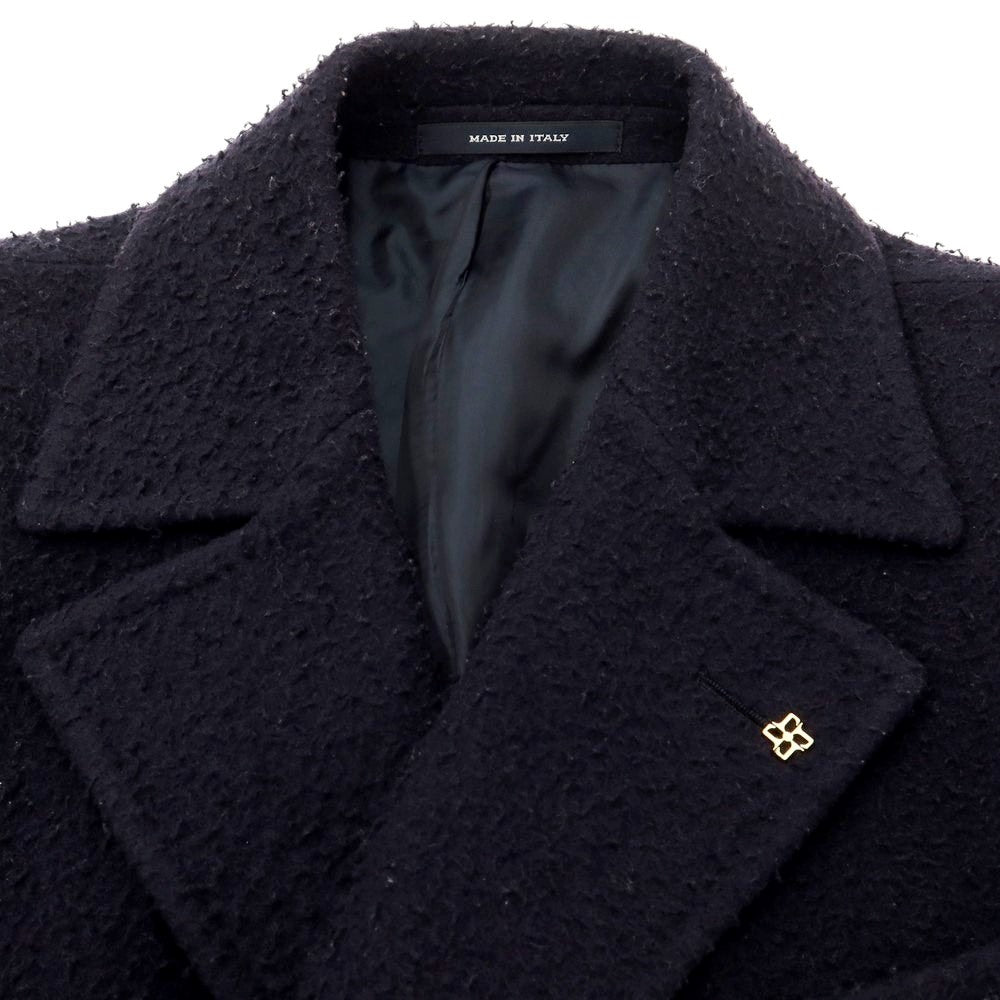 [Used] TAGLIATORE wool nylon polo coat, navy [size 48] [NVY] [A/W] [Condition rank B] ​​[Men&
