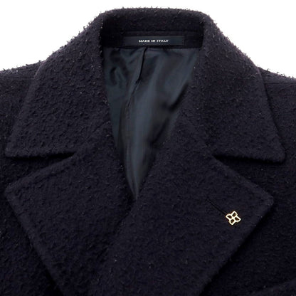 [Used] TAGLIATORE wool nylon polo coat, navy [size 48] [NVY] [A/W] [Condition rank B] ​​[Men&