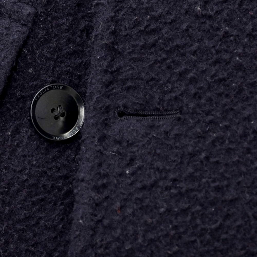 [Used] TAGLIATORE wool nylon polo coat, navy [size 48] [NVY] [A/W] [Condition rank B] ​​[Men&
