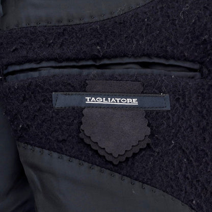 [Used] TAGLIATORE wool nylon polo coat, navy [size 48] [NVY] [A/W] [Condition rank B] ​​[Men&