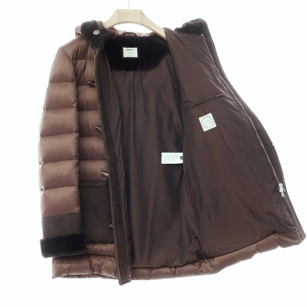 [Used] EMMETI Mouton Down Duffle Coat Brown [Size 48] [BRW] [A/W] [Condition Rank B] ​​[Men&