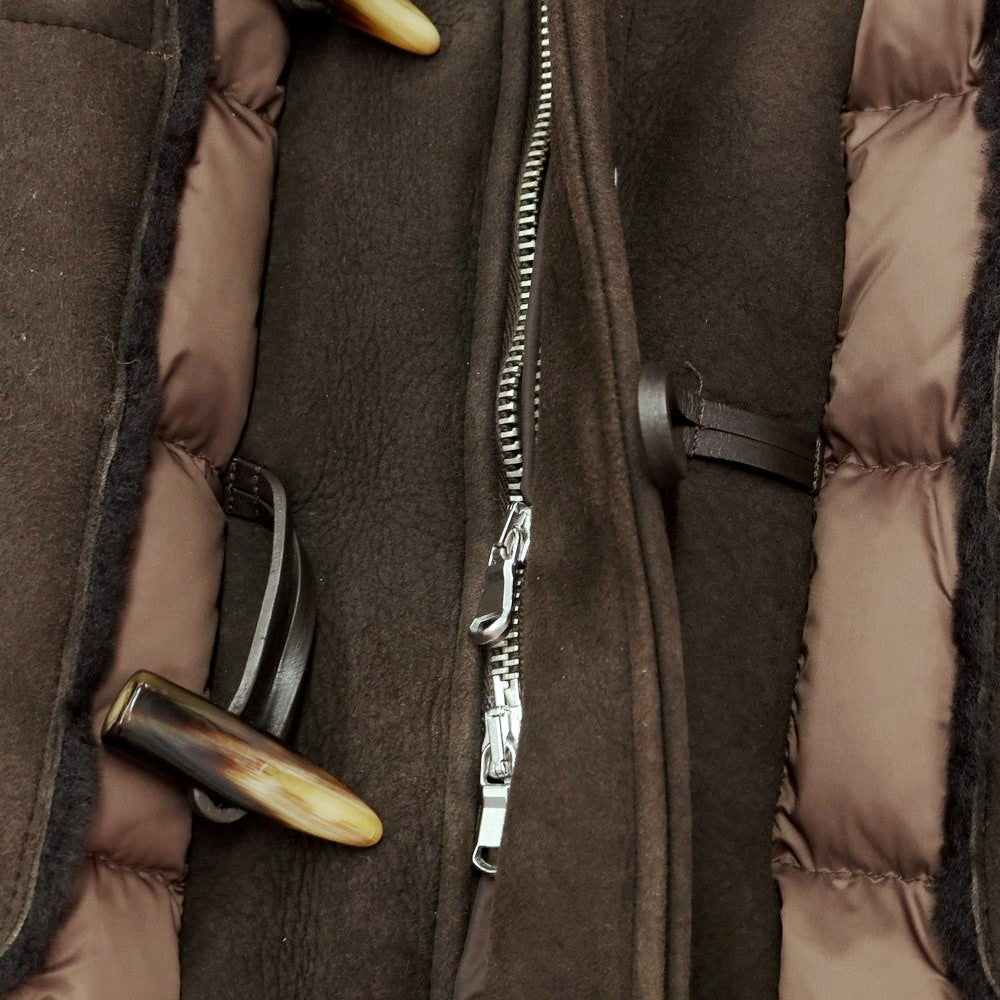 [Used] EMMETI Mouton Down Duffle Coat Brown [Size 48] [BRW] [A/W] [Condition Rank B] ​​[Men&