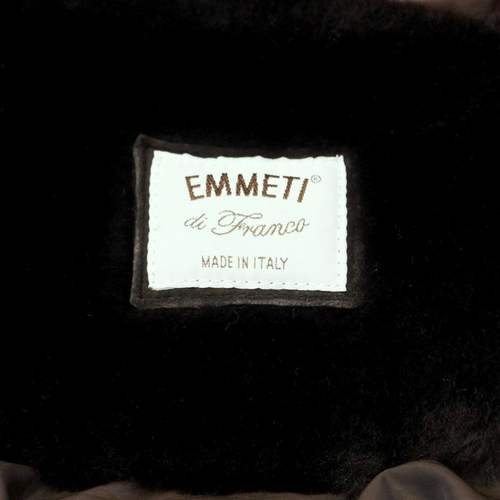 [Used] EMMETI Mouton Down Duffle Coat Brown [Size 48] [BRW] [A/W] [Condition Rank B] ​​[Men&