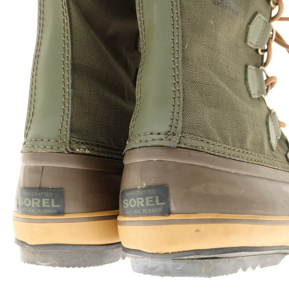 【中古】ソレル SOREL 1964 Pac Nylon ブーツ
 オリーブxブラウン【サイズ27cm】【KAK】【A/W】【状態ランクB】【メンズ】
【769674】 APD