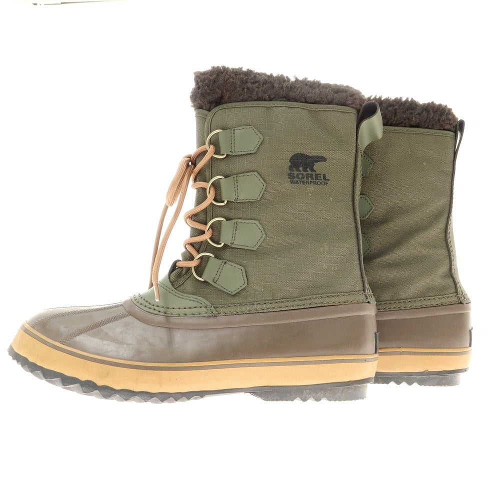 【中古】ソレル SOREL 1964 Pac Nylon ブーツ
 オリーブxブラウン【サイズ27cm】【KAK】【A/W】【状態ランクB】【メンズ】
【769674】 APD