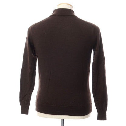 [Used] ZANONE Wool Stand Collar Pullover Knit Brown [Size 46] [BRW] [A/W] [Condition Rank C] [Men&