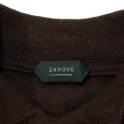 [Used] ZANONE Wool Stand Collar Pullover Knit Brown [Size 46] [BRW] [A/W] [Condition Rank C] [Men&