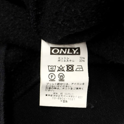 【中古】オンリーニューヨーク ONLY NY コットンポリエステル プルオーバー パーカー ブラック【サイズM】【BLK】【A/W】【状態ランクC】【メンズ】【769096】