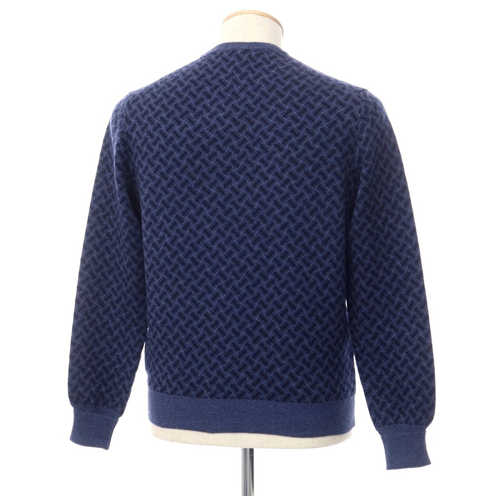 [Used] Drumohr Cashmere Crew Neck Pullover Knit Navy [Size 46] [NVY] [A/W] [Condition Rank A] [Men&