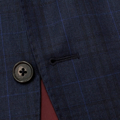 [Used] GLOBAL STYLE Check wool 2-button suit Navy x blue [Size not specified (approximately M)] [NVY] [A/W] [Condition rank B] ​​[Men&