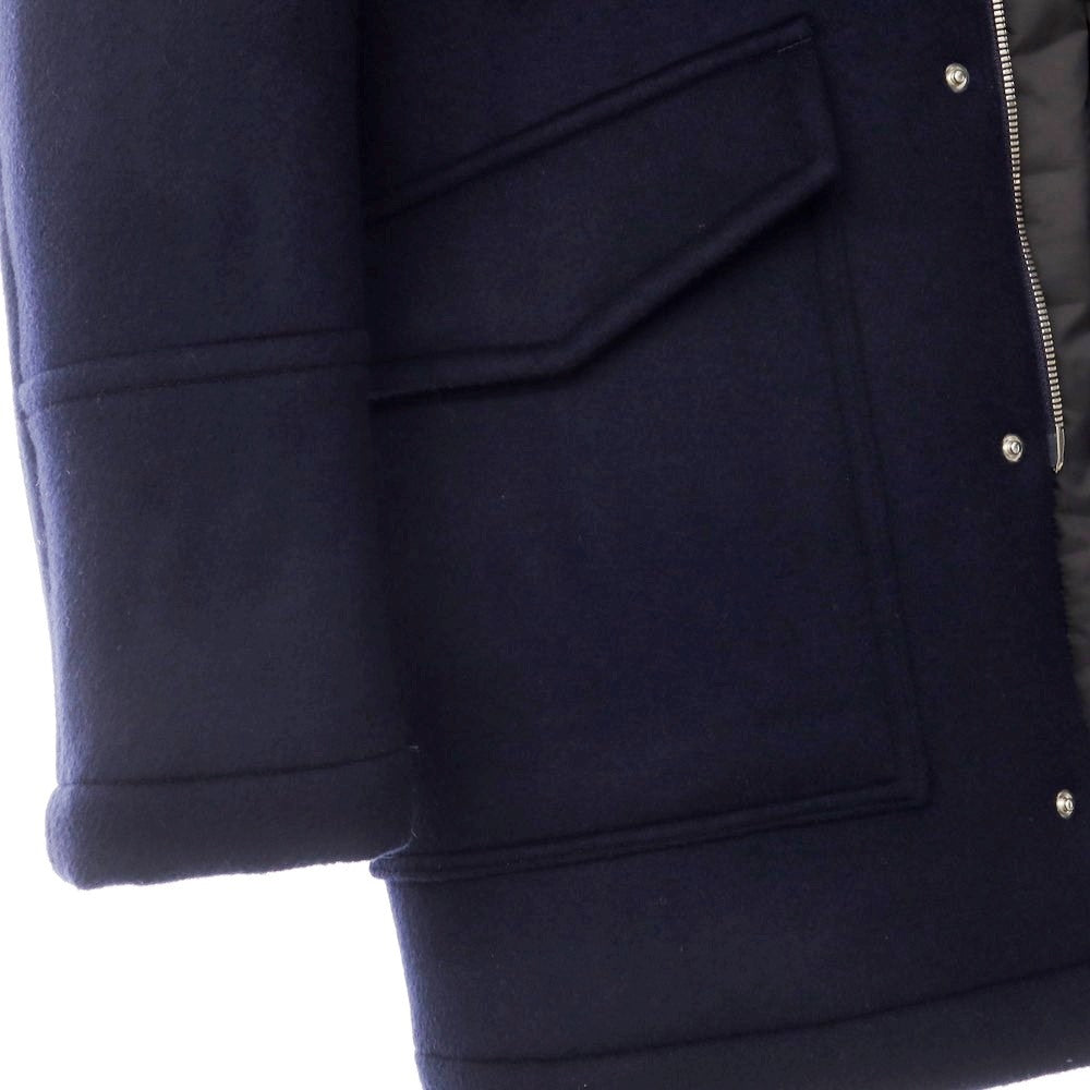 [Used] Journeyman Melton Wool Boa Field Coat Navy [Size S] [NVY] [A/W] [Condition Rank A] [Men&