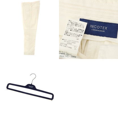 【中古】インコテックス INCOTEX カジュアルスラックスパンツ
 アイボリー【サイズ44】【WHT】【S/S】【状態ランクD】【メンズ】
【769481】 BPD