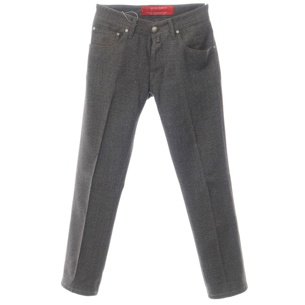 [Used] JACOB COHEN J622 Cotton Polyester Wool Casual Slacks Pants Dark Gray [Size 28] [GRY] [A/W] [Condition Rank B] ​​[Men&
