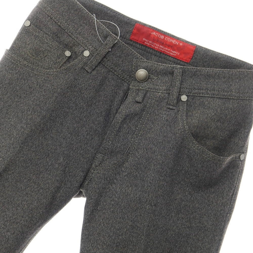 [Used] JACOB COHEN J622 Cotton Polyester Wool Casual Slacks Pants Dark Gray [Size 28] [GRY] [A/W] [Condition Rank B] ​​[Men&