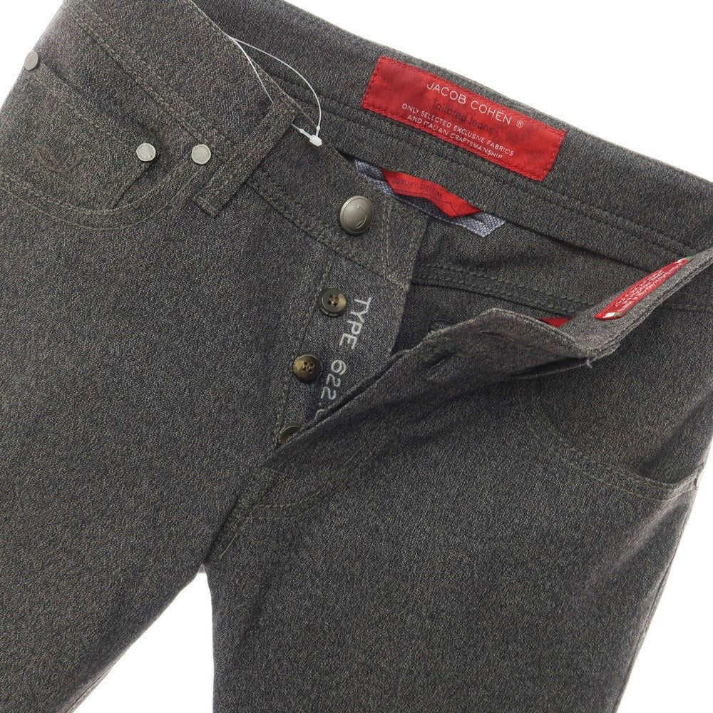 [Used] JACOB COHEN J622 Cotton Polyester Wool Casual Slacks Pants Dark Gray [Size 28] [GRY] [A/W] [Condition Rank B] ​​[Men&
