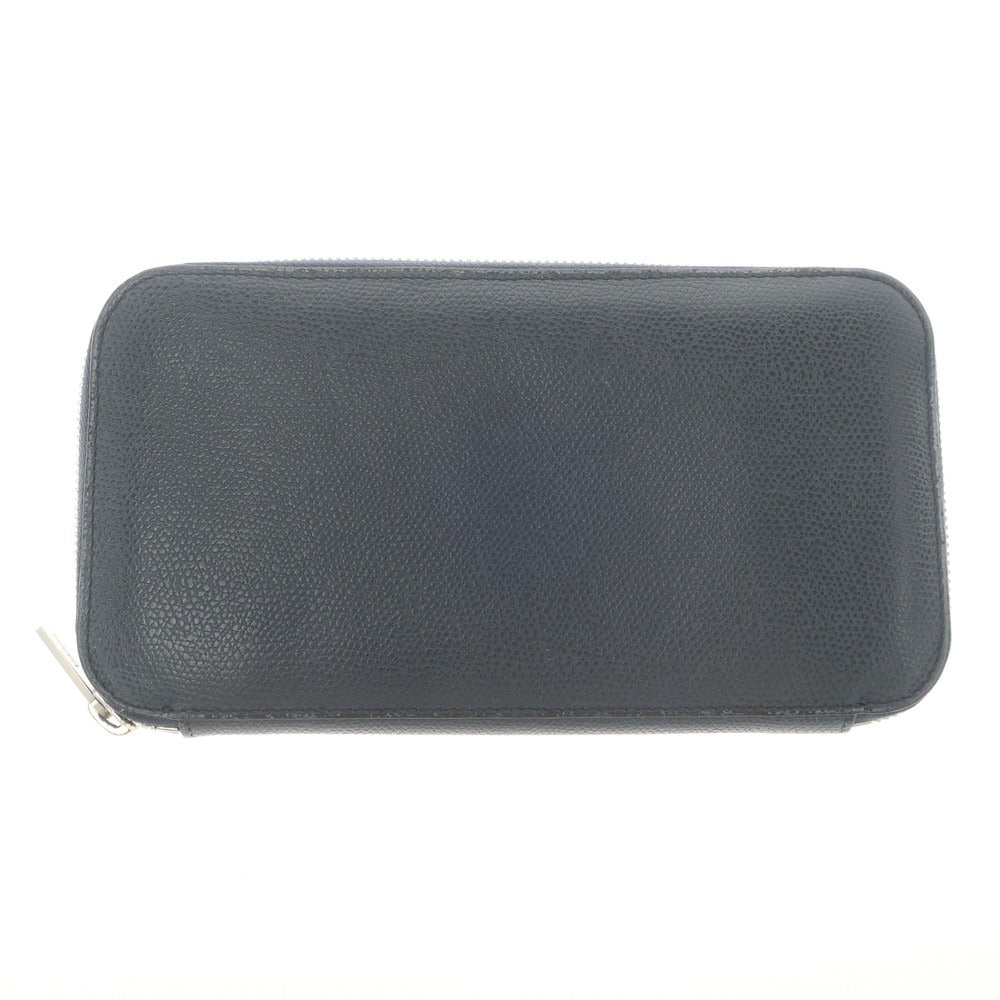 [Used] Valextra Valextra Long Wallet
 Navy [NVY] [S/S/A/W] [Condition Rank C] [Men&