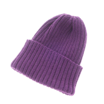 [Used] BEAMS+ Wool Knit Cap Purple [PUP] [A/W] [Condition Rank B] ​​[Men&