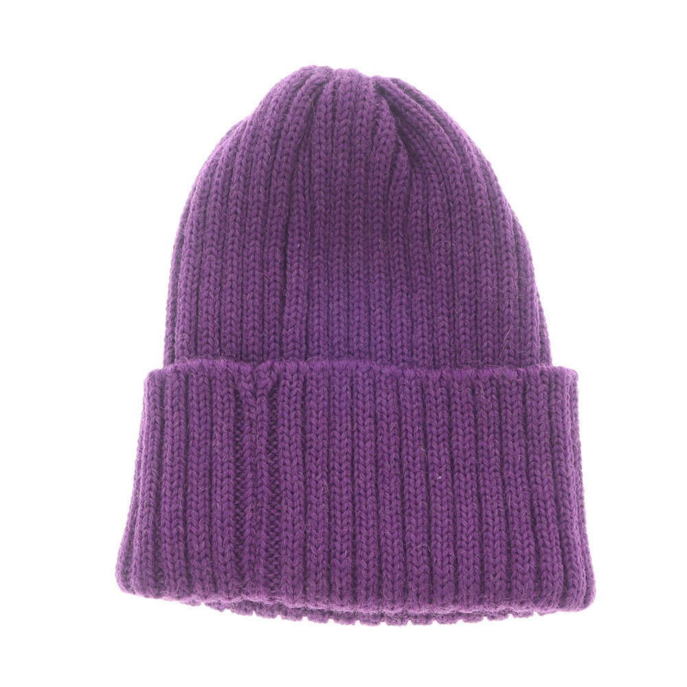 [Used] BEAMS+ Wool Knit Cap Purple [PUP] [A/W] [Condition Rank B] ​​[Men&