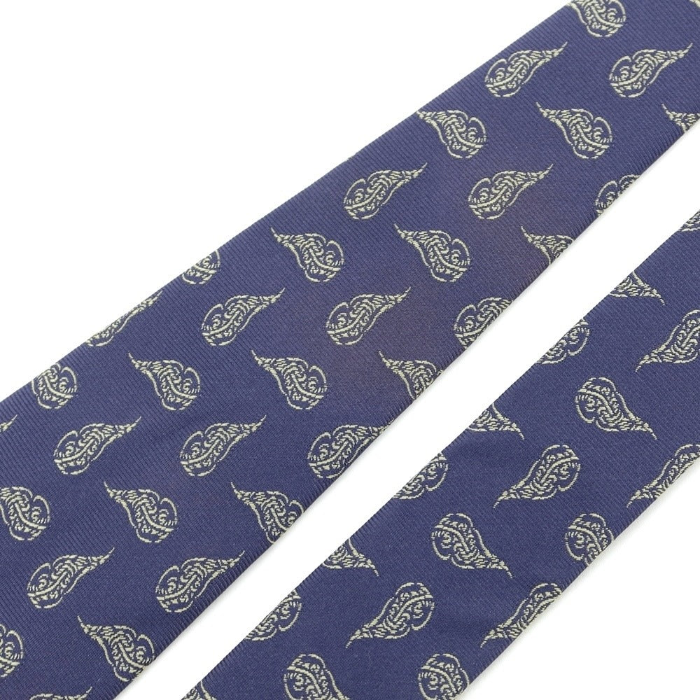 【中古】タイユアタイ TIE YOUR TIE 小紋柄ネクタイ
 ネイビーxライム【NVY】【S/S/A/W】【状態ランクB】【メンズ】
【769783】