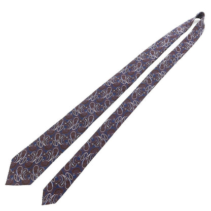 【中古】ゴタイリク gotairiku ペイズリー柄ネクタイ
 ネイビーxブラウン【NVY】【S/S/A/W】【状態ランクB】【メンズ】
【769781】
