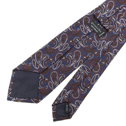 【中古】ゴタイリク gotairiku ペイズリー柄ネクタイ
 ネイビーxブラウン【NVY】【S/S/A/W】【状態ランクB】【メンズ】
【769781】