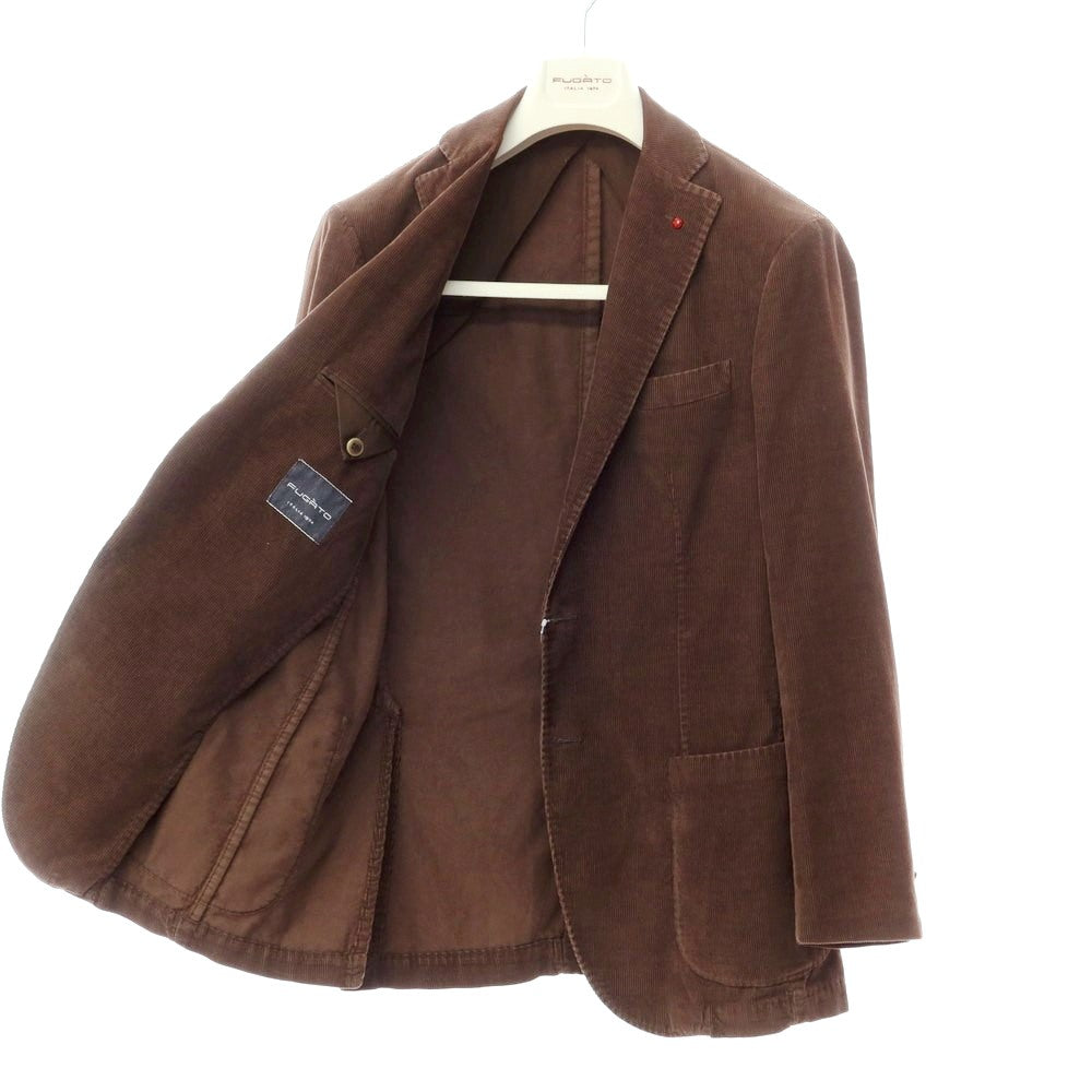 [Used] FUGATO Corduroy Casual Jacket Brown [Size 48] [BRW] [A/W] [Condition Rank C] [Men&