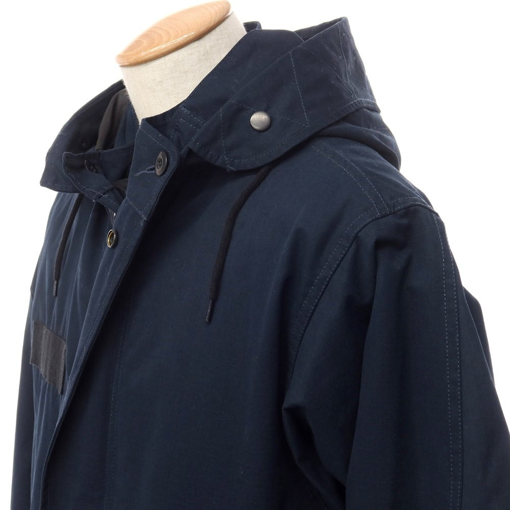 [Used] 417byEDIFICE Polyester cotton mod coat with liner, navy [Size S] [NVY] [A/W] [Condition rank B] ​​[Men&