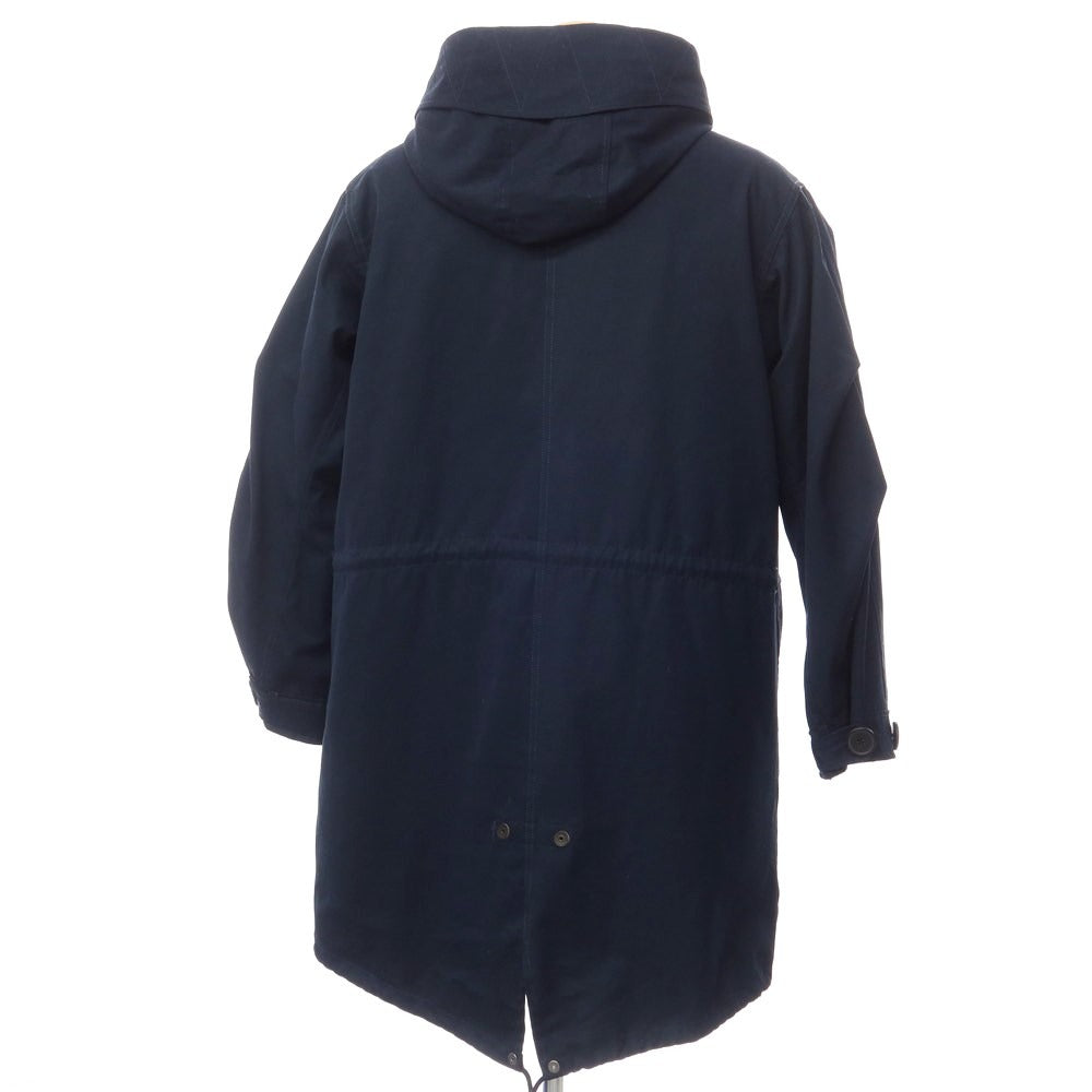 [Used] 417byEDIFICE Polyester cotton mod coat with liner, navy [Size S] [NVY] [A/W] [Condition rank B] ​​[Men&