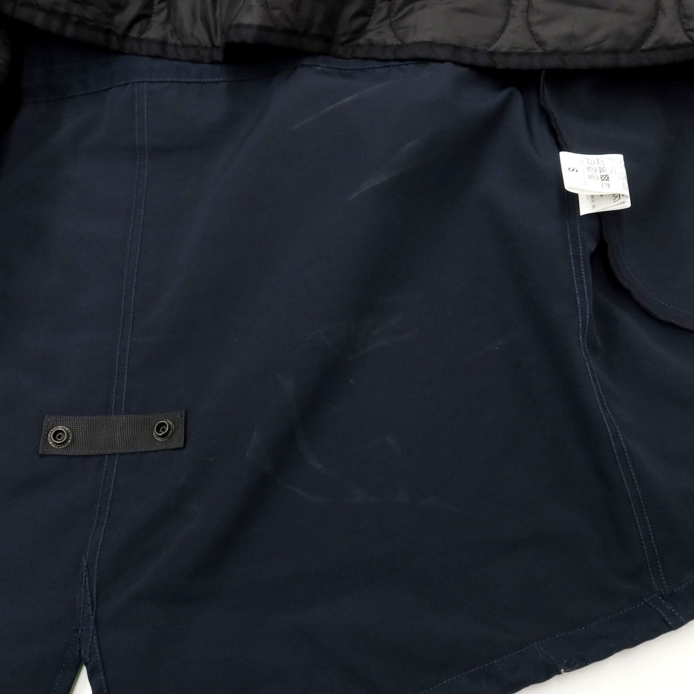 [Used] 417byEDIFICE Polyester cotton mod coat with liner, navy [Size S] [NVY] [A/W] [Condition rank B] ​​[Men&