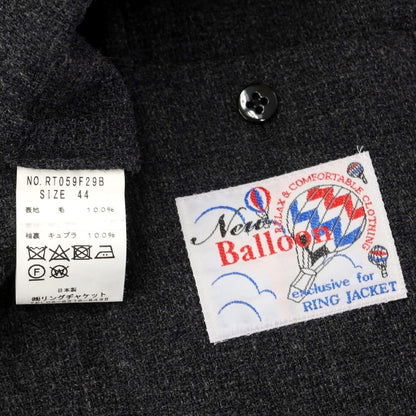[Used] Ring Jacket, Wool 3B Tailored Jacket, Dark Gray [Size 44] [GRY] [A/W] [Condition Rank B] ​​[Men&