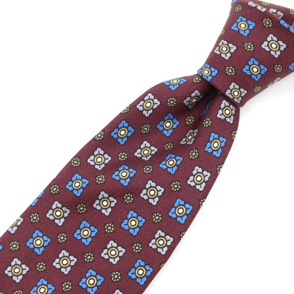 【中古】ジエレ GIERRE 小紋柄ネクタイ
 ボルドー【RED】【S/S/A/W】【状態ランクB】【メンズ】
【769781】