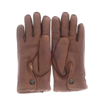 [Used] Dents Sheep Leather Rabbit Lining Gloves Brown [BRW] [A/W] [Condition Rank B] ​​[Men&