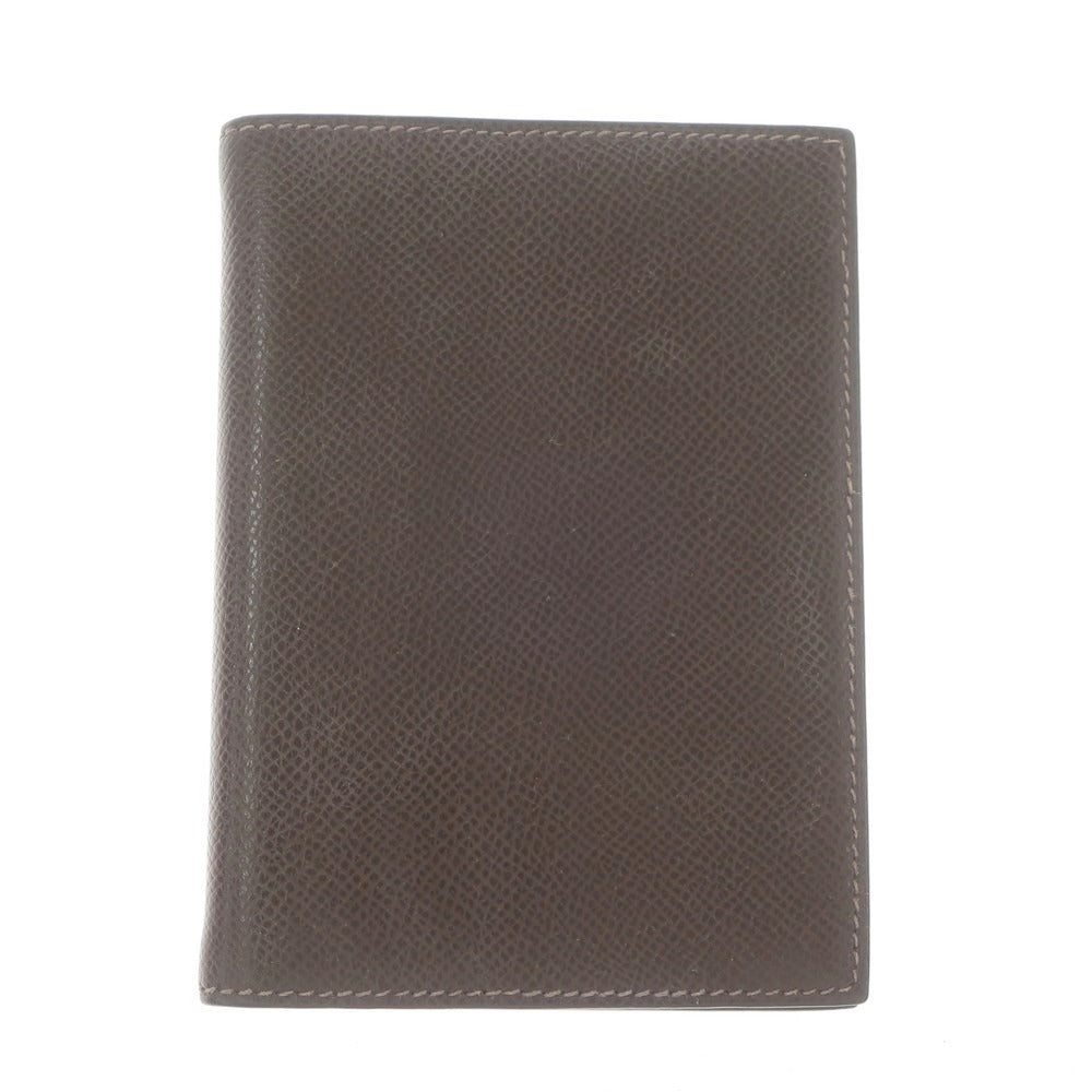 [Used] Hermes HERMES notebook cover 
Brown [BRW] [S/S/A/W] [Condition Rank B] ​​[Men&