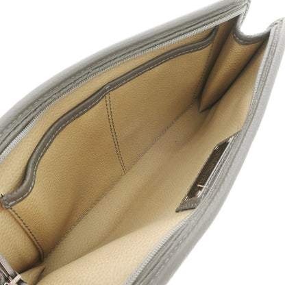 [Used] TRAMONTANO Grained Leather Clutch Bag Grey [W29xH15] [GRY] [S/S/A/W] [Condition Rank B] ​​[Men&