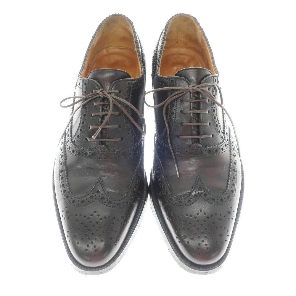 [Used] SUTOR MANTELLASSI Wingtip Dress Shoes Dark Brown [Size 5] [BRW] [S/S/A/W] [Condition Rank C] [Men&