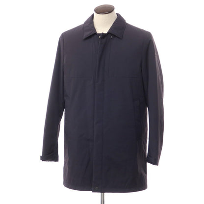 [Used] [Unused] DUNO Nylon reversible padded stand collar coat, navy [Size 50] [NVY] [A/W] [Condition Rank S] [Men&