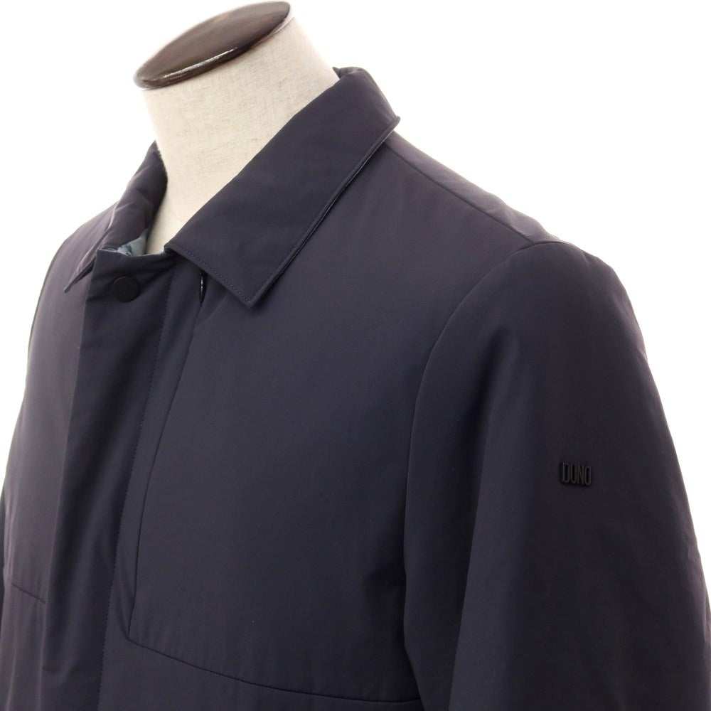 【中古】【未使用】デュノ DUNO ナイロン リバーシブル 中綿 ステンカラーコート ネイビー【サイズ50】【NVY】【A/W】【状態ランクS】【メンズ】【769069】