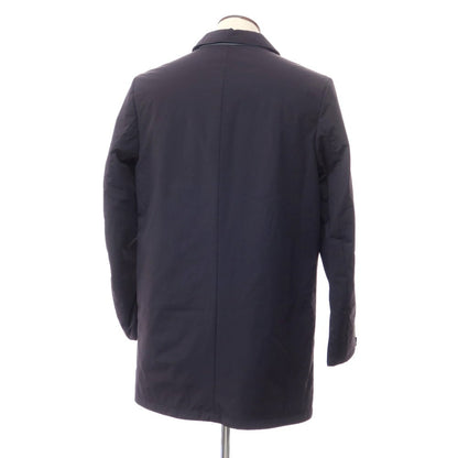 [Used] [Unused] DUNO Nylon reversible padded stand collar coat, navy [Size 50] [NVY] [A/W] [Condition Rank S] [Men&