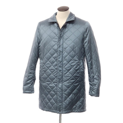 [Used] [Unused] DUNO Nylon reversible padded stand collar coat, navy [Size 50] [NVY] [A/W] [Condition Rank S] [Men&