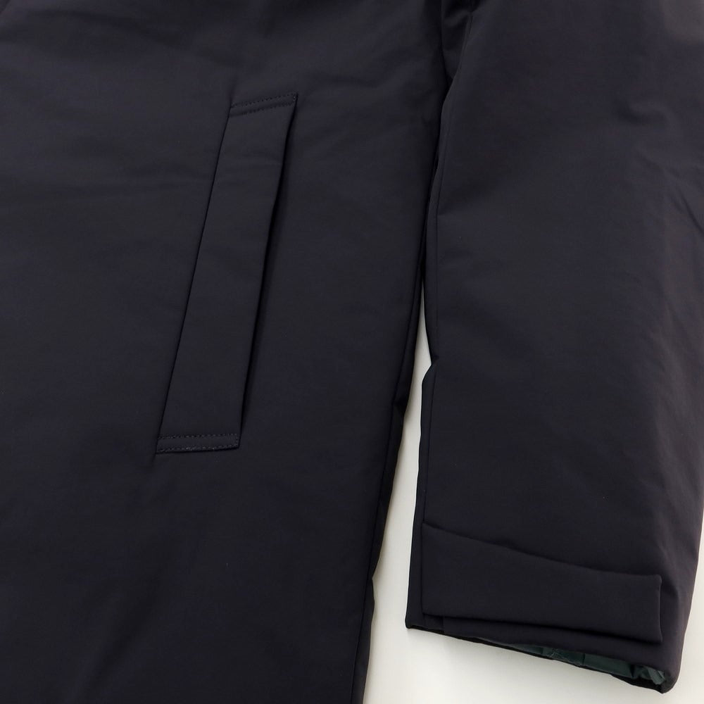 [Used] [Unused] DUNO Nylon reversible padded stand collar coat, navy [Size 50] [NVY] [A/W] [Condition Rank S] [Men&