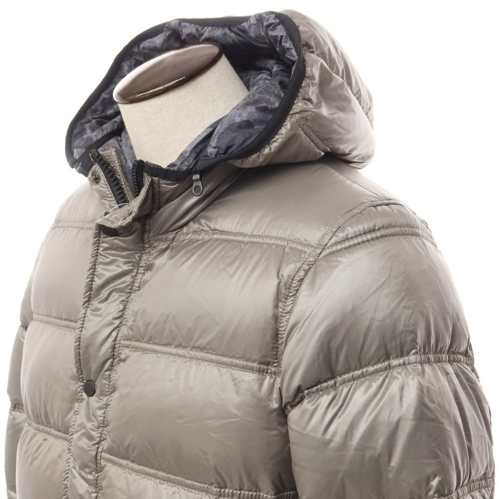 【中古】【未使用】デュベティカ DUVETICA ナイロン ジップアップ ダウンジャケット ブルゾン グレー【サイズ50】【GRY】【A/W】【状態ランクS】【メンズ】【769074】