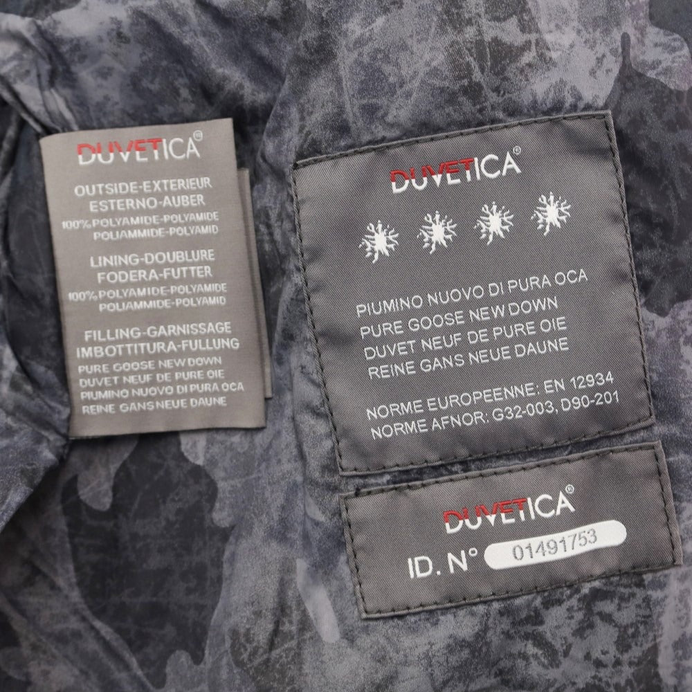 [Used] [Unused] DUVETICA Nylon Zip-up Down Jacket Blouson Gray [Size 50] [GRY] [A/W] [Condition Rank S] [Men&