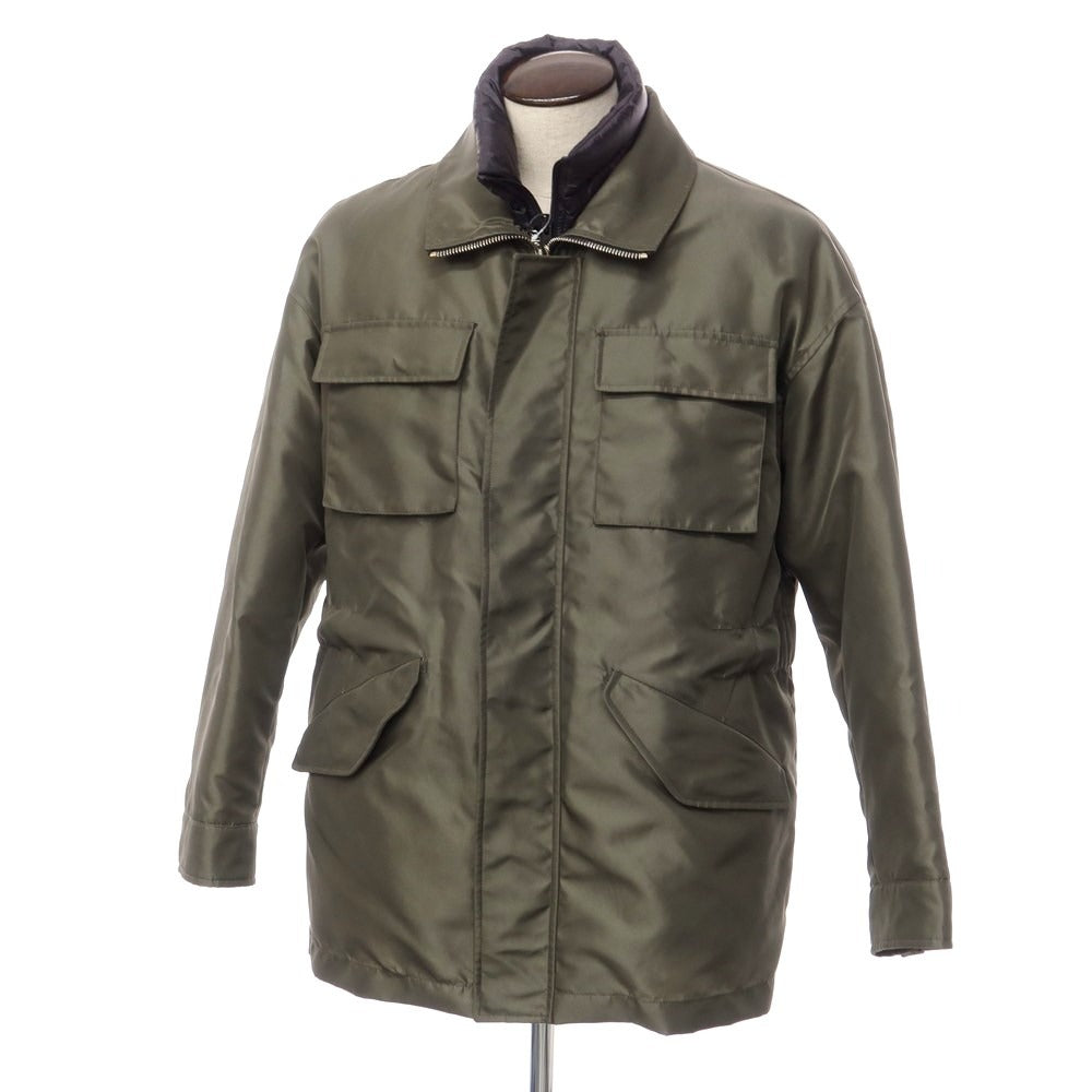 【中古】【未使用】モンテコーレ Montecore ナイロン ダウンジャケット ブルゾン オリーブグリーン【サイズ50】【GRN】【A/W】【状態ランクS】【メンズ】【769074】