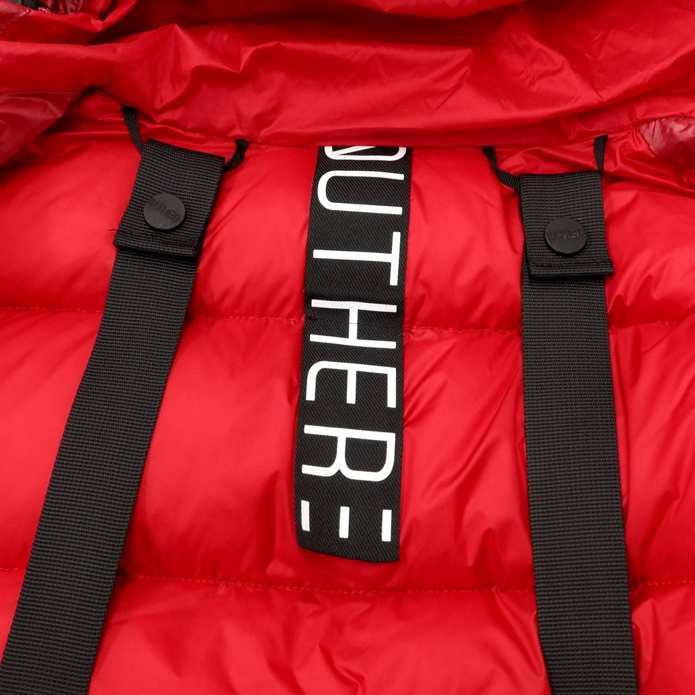 [Used] [Unused] OUTHERE Nylon Hooded Down Jacket Blouson Red [Size S] [RED] [A/W] [Condition Rank S] [Men&