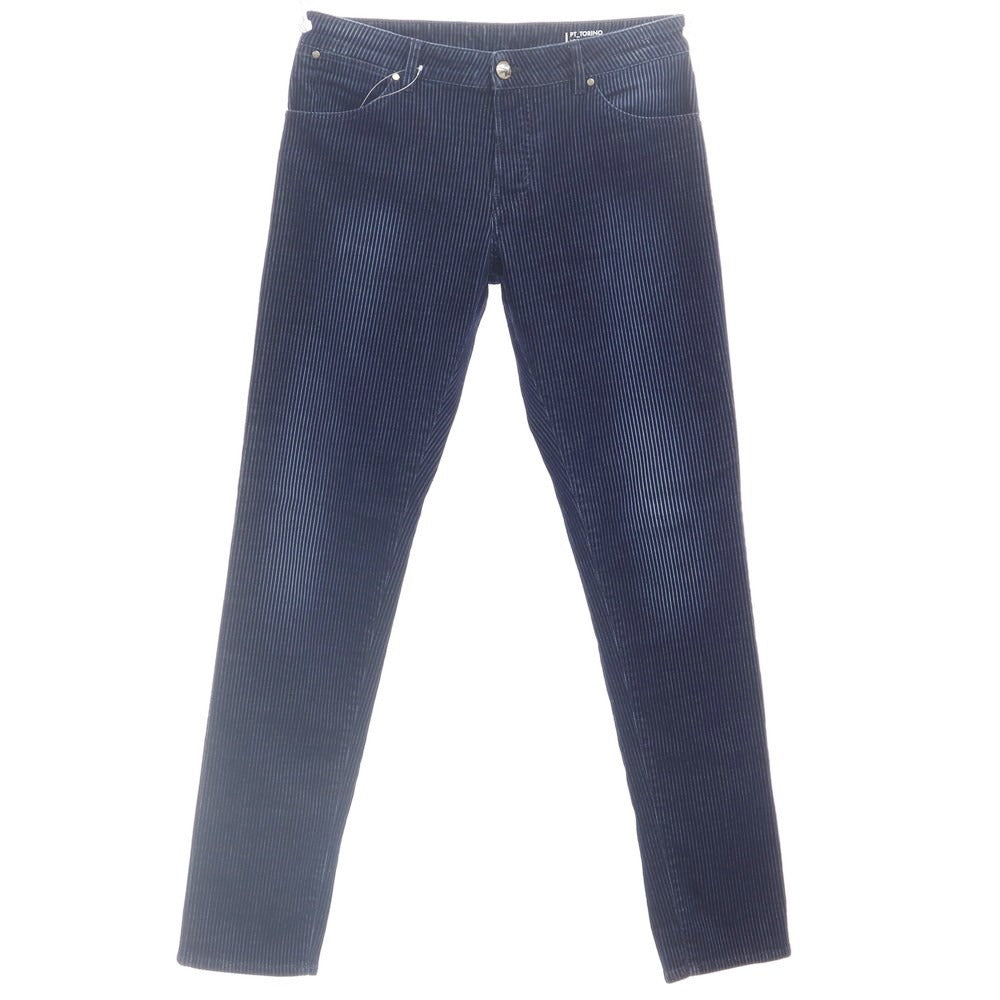 【中古】ピーティートリノ デニム PT TORINO DENIM SOUL コーデュロイパンツ
 ネイビー【サイズ34】【NVY】【A/W】【状態ランクA】【メンズ】
【769688】 APD