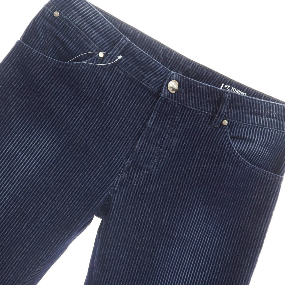 【中古】ピーティートリノ デニム PT TORINO DENIM SOUL コーデュロイパンツ
 ネイビー【サイズ34】【NVY】【A/W】【状態ランクA】【メンズ】
【769688】 APD