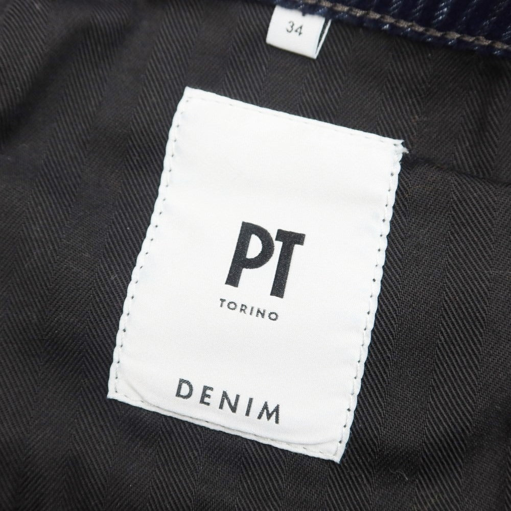 【中古】ピーティートリノ デニム PT TORINO DENIM SOUL コーデュロイパンツ
 ネイビー【サイズ34】【NVY】【A/W】【状態ランクA】【メンズ】
【769688】 APD